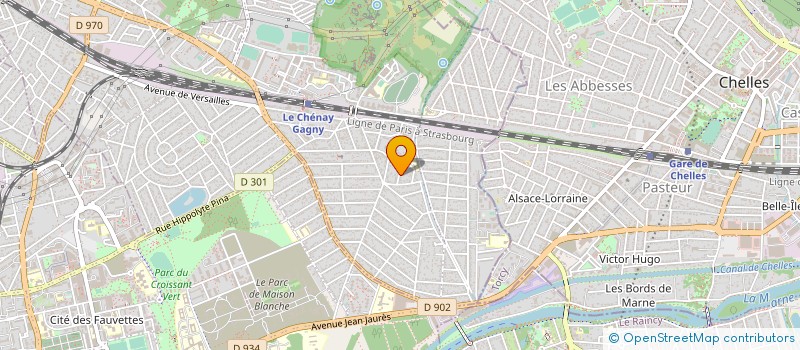 localisation de l'entreprise REFREGERATION MULTI SERVICES à GAGNY