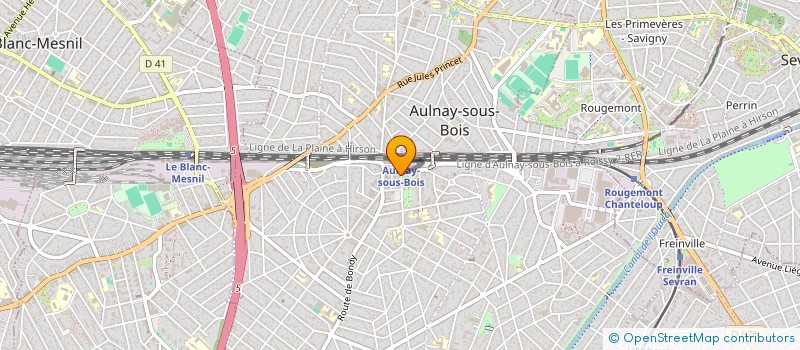 localisation de l'entreprise REFRESH à AULNAY-SOUS-BOIS