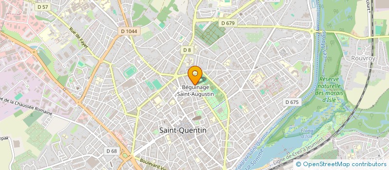 localisation de l'entreprise REFRESH LIFE à SAINT-QUENTIN