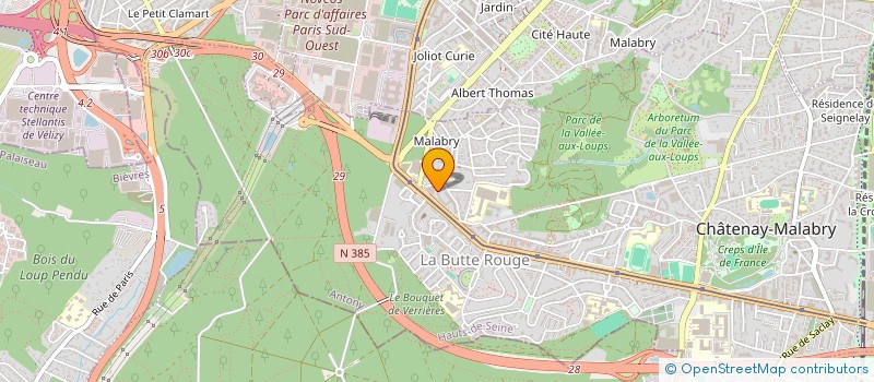 localisation de l'entreprise REFRI CLIM  CHATENAY-MALABRY