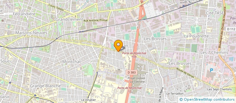 localisation de l'entreprise REFRI-WEB  BRON