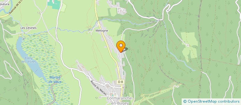localisation de l'entreprise REFUGE INSOLITE EN BUGEY à PLATEAU D'HAUTEVILLE