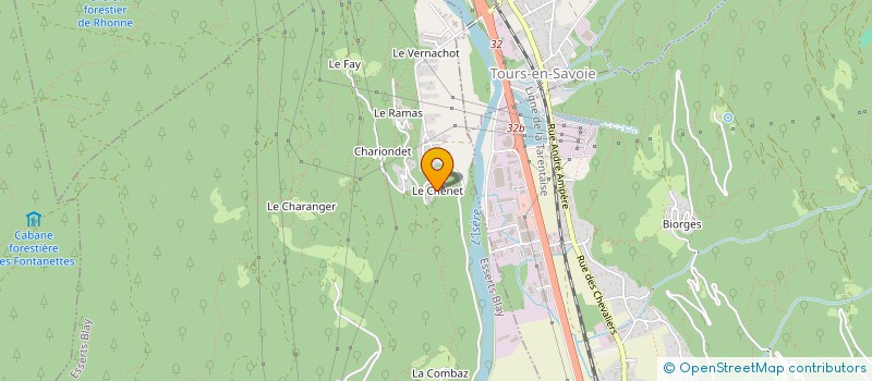 localisation de l'entreprise REFUGE ITINERANT DES PROFESSIONNELS DE SANTE (RIPS)  ESSERTS-BLAY