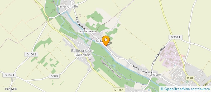localisation de l'entreprise REFUGE NAC LE GRAND SENTIER & LPO à GALLARDON