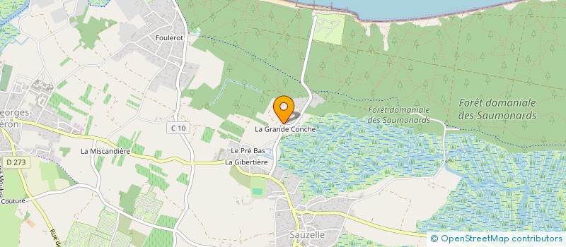 localisation de l'entreprise REFUGE OLERONAIS  SAINT-GEORGES-D OLERON