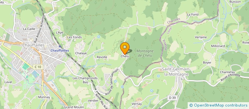 localisation de l'entreprise REFUGIUM  CHAUFFAILLES