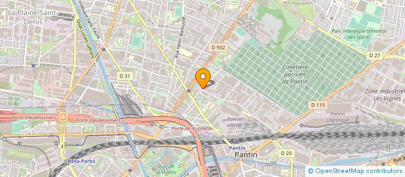 localisation de l'entreprise REFUSE AND DREAM  PANTIN