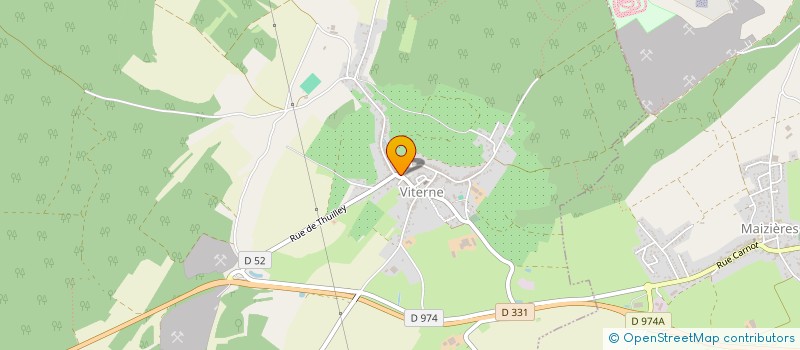 localisation de l'entreprise REG'ARTS  VITERNE