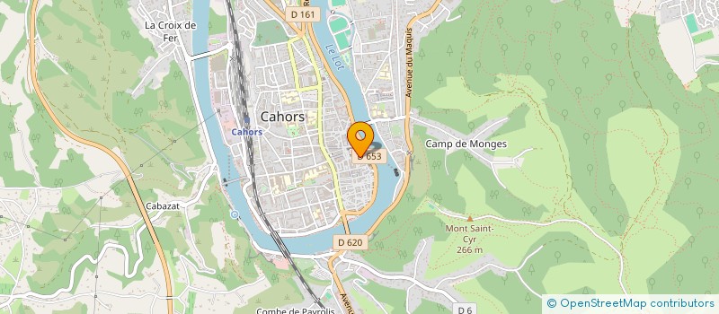 localisation de l'entreprise REG'ARTS LOT à CAHORS