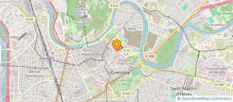 localisation de l'entreprise REG'HALLE  GRENOBLE