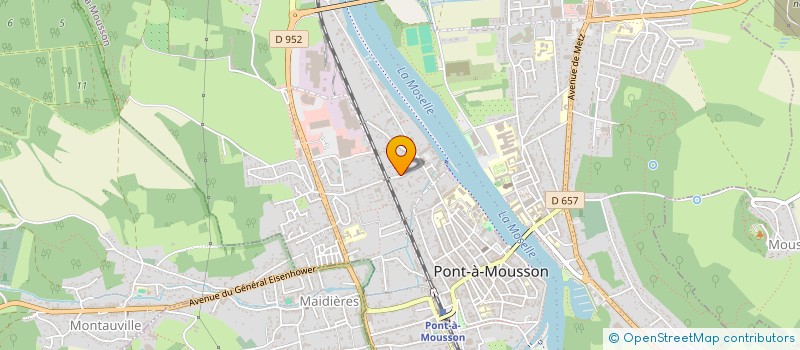 localisation de l'entreprise REG QUARTIERS MUSSIPONT ESP ACT SERV à PONT-A-MOUSSON