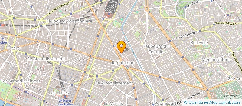 localisation de l'entreprise REGA  PARIS