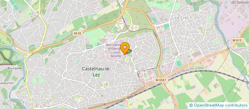 localisation de l'entreprise REGA CONSTRUCTION à CASTELNAU-LE-LEZ