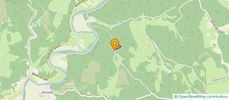 localisation de l'entreprise REGA ENERGIE  MARCILHAC-SUR-CELE