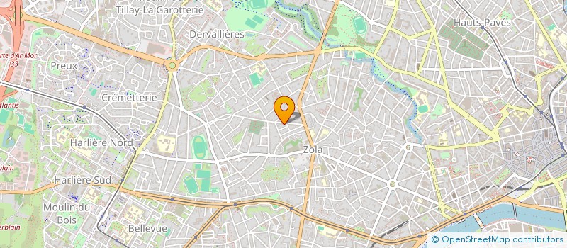 localisation de l'entreprise REGADATA à NANTES
