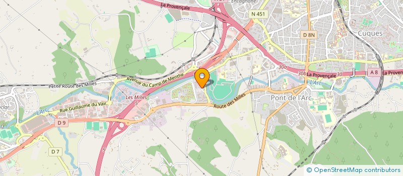 localisation de l'entreprise REGAGNAS HOLDING à AIX-EN-PROVENCE