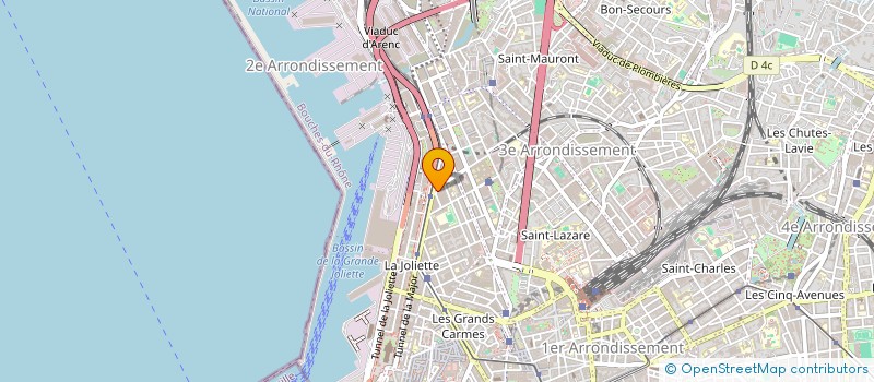 localisation de l'entreprise REGAIN à MARSEILLE