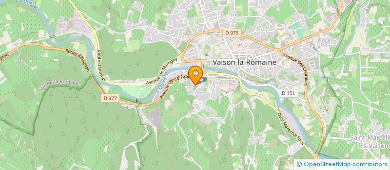 localisation de l'entreprise REGAIN MEDIAS COMMUNICATIONS SERVICES à VAISON-LA-ROMAINE