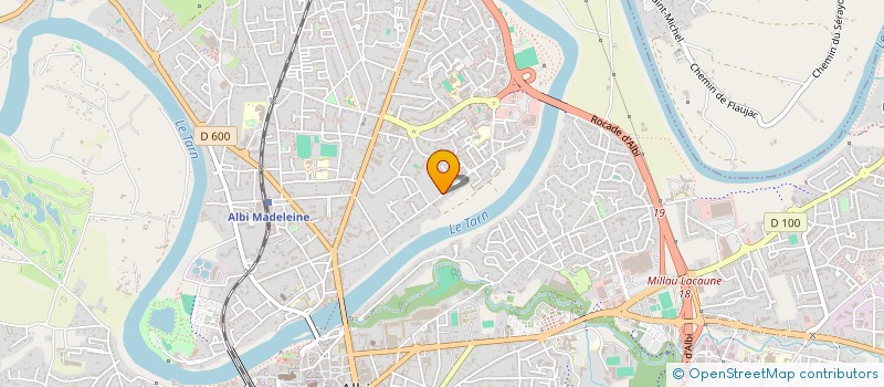 localisation de l'entreprise REGAIN PLUS à ALBI