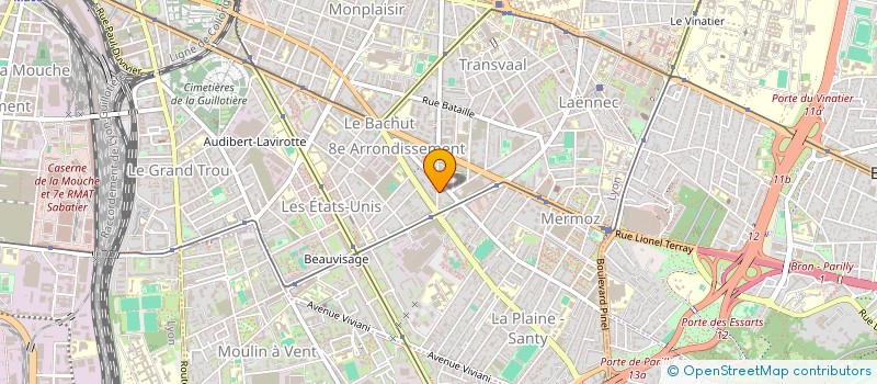 localisation de l'entreprise REGAIN RENCONTRE DES ARTS  LYON