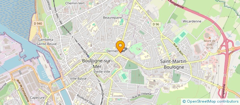 localisation de l'entreprise REGAL à BOULOGNE-SUR-MER