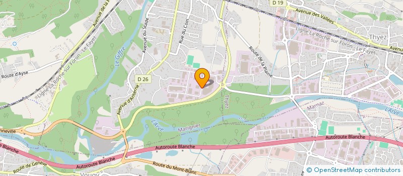 localisation de l'entreprise REGAL  MARIGNIER