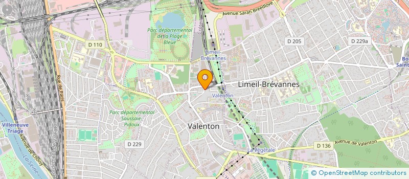 localisation de l'entreprise REGAL CARAIBES  VALENTON