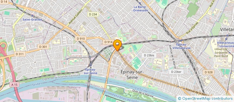 localisation de l'entreprise REGAL EPINAY à EPINAY-SUR-SEINE