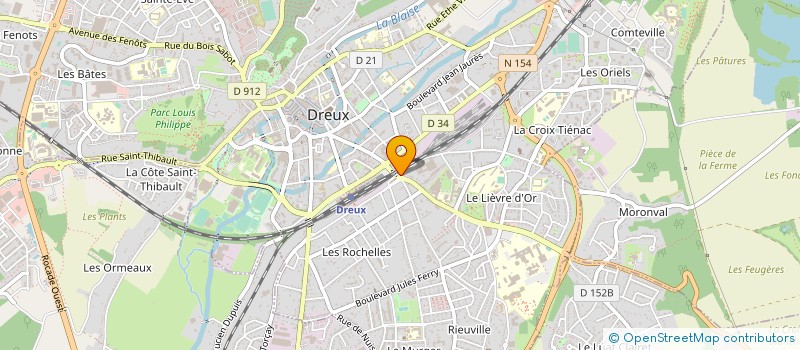 localisation de l'entreprise REGAL EXPRESS à DREUX