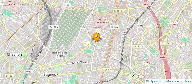 localisation de l'entreprise REGAL FOOD à BAGNEUX