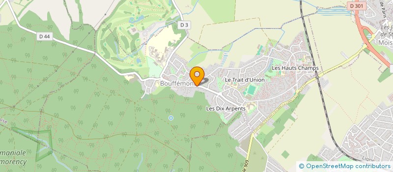 localisation de l'entreprise REGAL RESTO  BOUFFEMONT