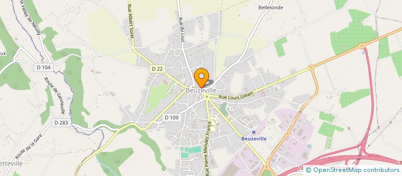 localisation de l'entreprise REGAL TERROIR à BEUZEVILLE