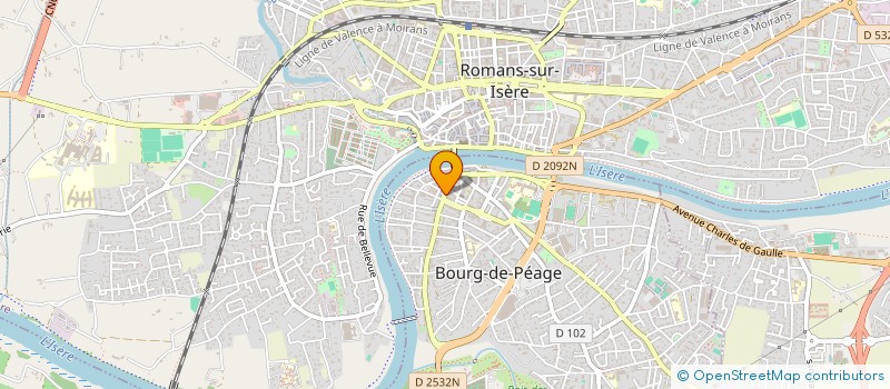 localisation de l'entreprise REGAL'TERROIR à BOURG-DE-PEAGE