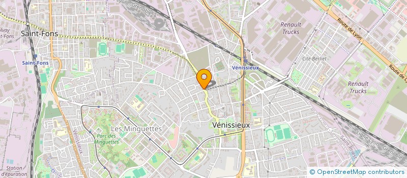 localisation de l'entreprise REGAL TOI  VENISSIEUX