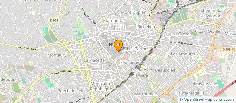 localisation de l'entreprise REGALE COIFFURE  NIMES