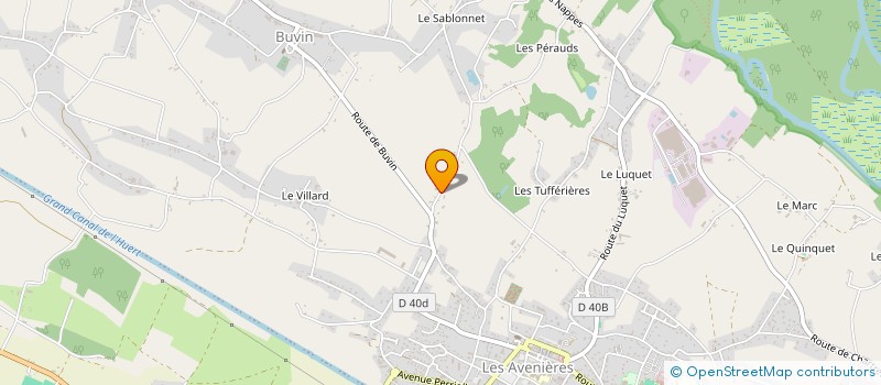 localisation de l'entreprise REGALE IMMO  LES AVENIERES VEYRINS-THUELLIN