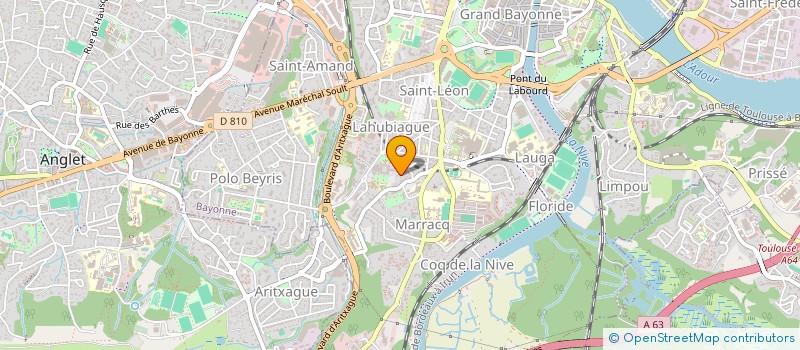 localisation de l'entreprise REGALIM CONSEIL à BAYONNE