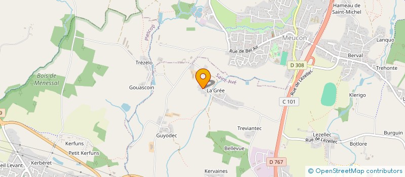 localisation de l'entreprise REGALIS HOLDING  SAINT-AVE