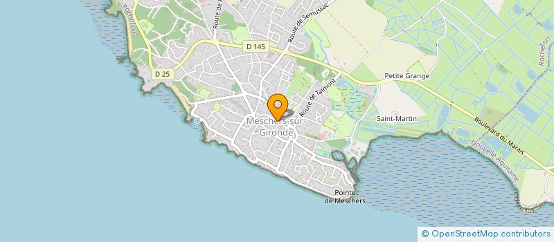 localisation de l'entreprise REGALO MATERIAUX  MESCHERS-SUR-GIRONDE