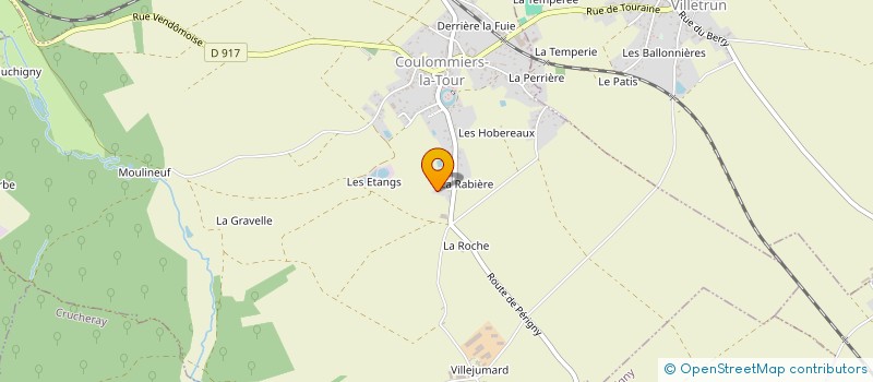 localisation de l'entreprise REGALYN à MER