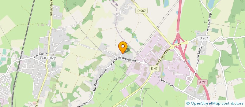 localisation de l'entreprise REGAR à GARCHIZY