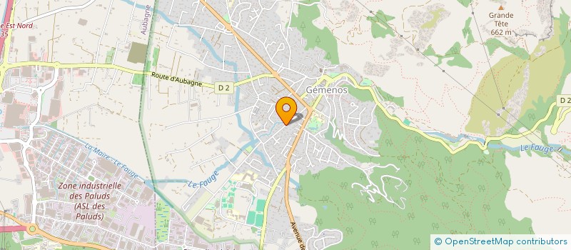 localisation de l'entreprise REGARD  GEMENOS