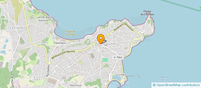 localisation de l'entreprise REGARD  PERROS-GUIREC