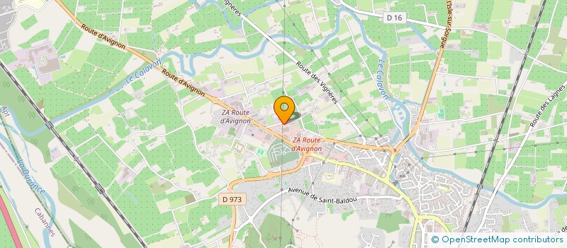 localisation de l'entreprise REGARD AUTO  CAVAILLON