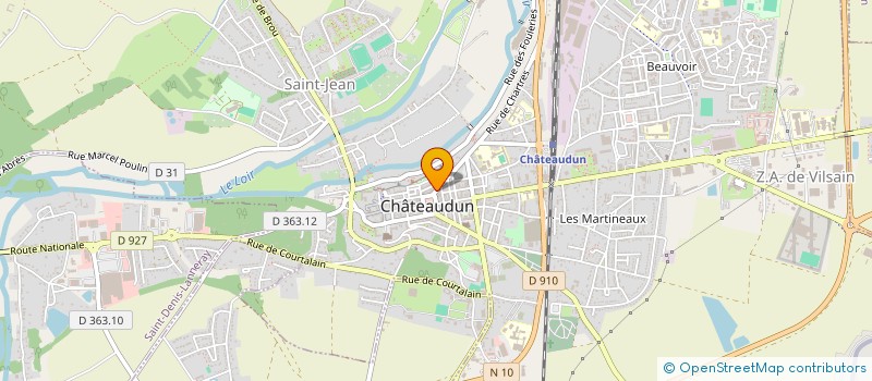 localisation de l'entreprise REGARD D'ANTAN à CHATEAUDUN