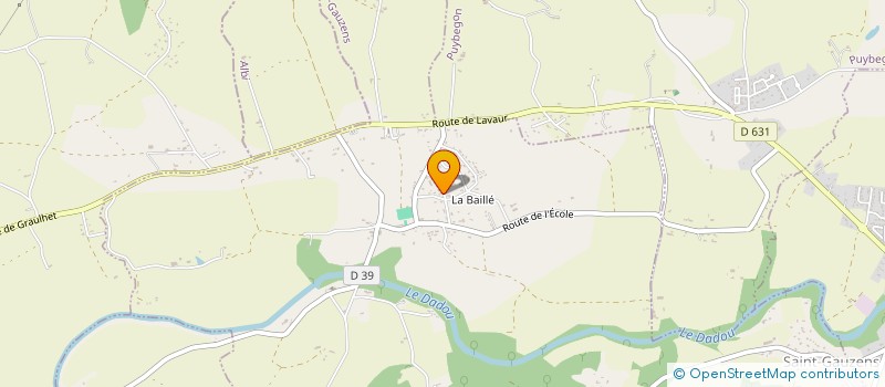 localisation de l'entreprise REGARD D'HOME à SAINT-GAUZENS