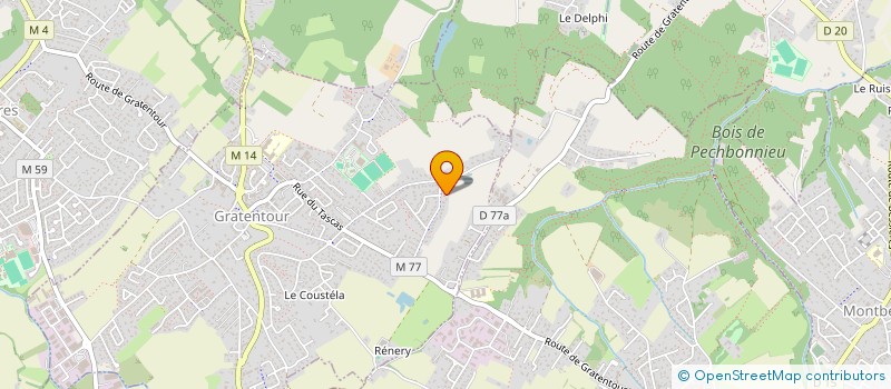 localisation de l'entreprise REGARD DE VENT  GRATENTOUR