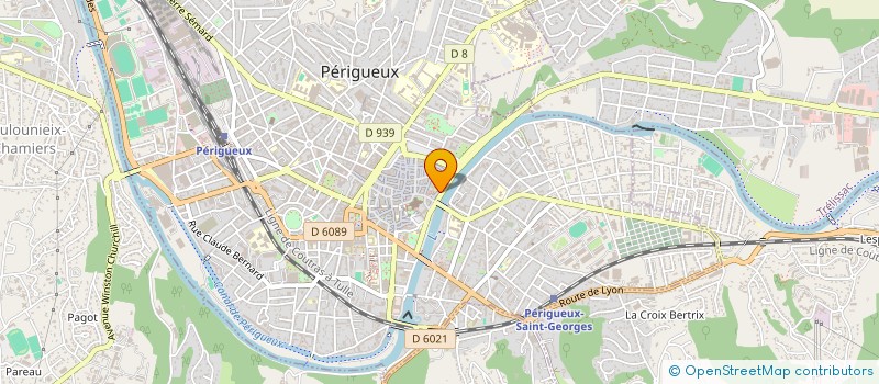 localisation de l'entreprise REGARD ECOUTE DIALOGUE à PERIGUEUX