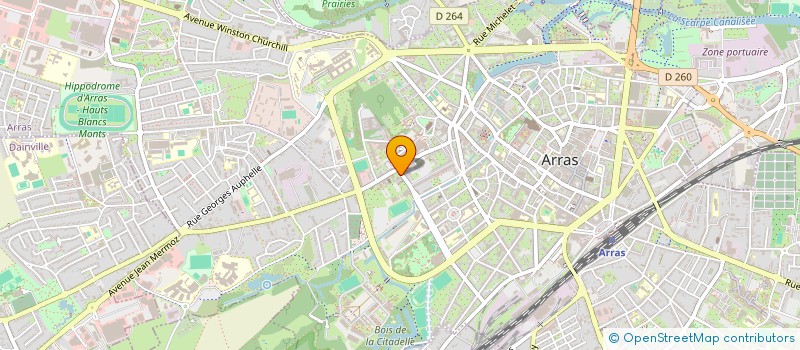 localisation de l'entreprise REGARD EN MARCHE à ARRAS