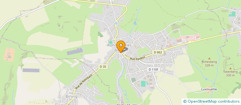 localisation de l'entreprise REGARD IMMOBILIER  ROHRBACH-LES-BITCHE